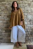 Suri Cushion Cotton Artist Smock Hazelnut